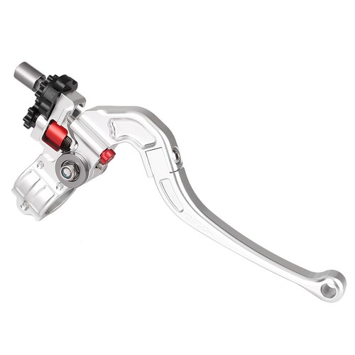 22mm 7/8" Folding Foldable Pivot Bike Clutch Perch Lever CNC Aluminum Motorcycle - Imagen 7 de 15