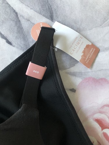 NWT Lane Bryant Cacique Invisible Backsmoother Lightly Lined Full Coverage 46D - Picture 3 of 10