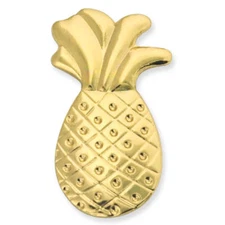 PinMart's Gold Plated Pineapple Hospitality Lapel Pin