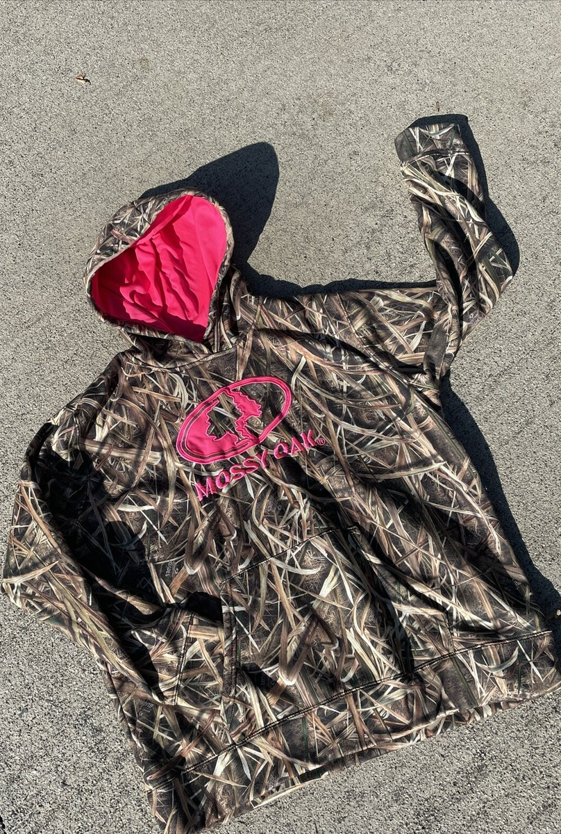 Realtree Mossy Oak Pink Camo Hoodie Plus Size MOSSY OAK Real Tree