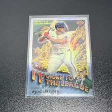 WYATT LANGFORD  2024 Bowman Chrome Rookie "It Came to the League" Refractor