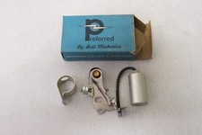 Vintage Preferred Ignition Condenser Contact Point Set For Gm Cs72hm 50ku