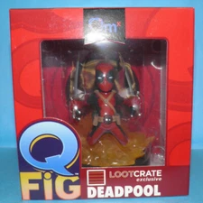 QMx Loot Crate Exclusive DC Comics Q-fig Deadpool