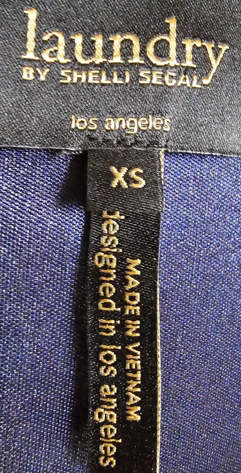 Vestido para mujer Laundry by Shelli Segal talla XS X pequeño multicolor a rayas NUEVO Foto 2 de 4