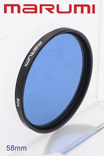Marumi 80A Colour Conversion Screw-in Filter for Colour Film MADE IN JAPAN - Picture 8 of 12