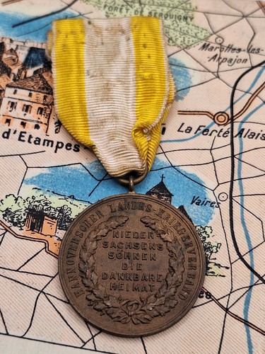 Moneta commemorativa di guerra della Hannoversche Landes-Kriegerverbandes Nie... - Foto 2 di 2
