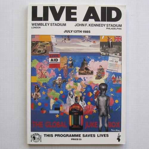 Live Aid Concert Programme Wembley Stadium UK 1985 Queen Freddie Mercury Book NM - Picture 15 of 24