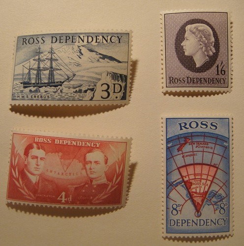 Ross Dependency. New Zealand.1957.Scott #L1-L4.MNH