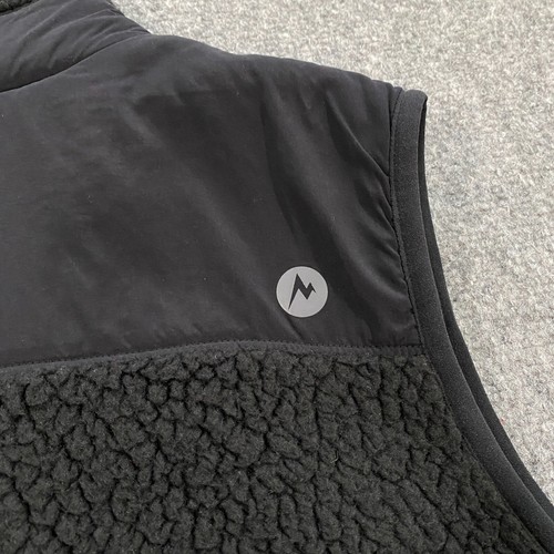 Marmot Polartec Sherpa Wiley Vest Womens Large L Black Insulated Fleece Zip NWT - Picture 22 of 24