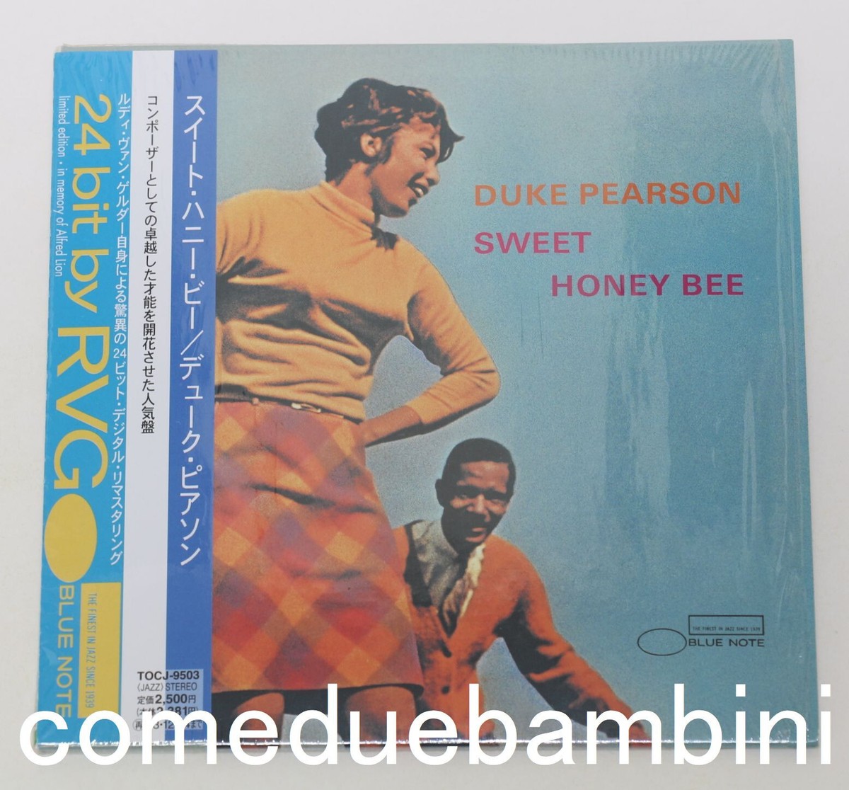 ★ブルーノート★『スウィート・ハニー・ビー』デューク・ピアソンＬＰ DUKE PEARSON / Sweet Honey Bee JAPAN Mini LP BLUE NOTE CD w