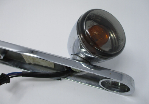 Harley-Davidson OEM Left Turn Signal Mount and Light 68000037 - Picture 6 of 9