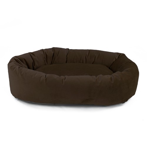 Majestic Pet Velvet Calming Dog Bed Washable Cozy Fluffy Donut Dog Bed - Picture 5 of 7