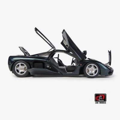Metallic Green 1/18 Scale LCD McLaren F1 XP5 Metal Diecast Model