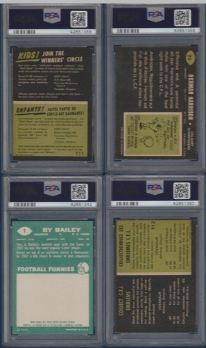 LISTA JUGADOR DEL AÑO 1954-69 1970 O-PEE-CHEE CFL 1970 Nº 112 PSA 8 27928 - Imagen 2 de 2