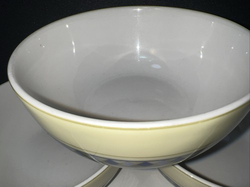 Royal Doulton Fine China CARMINA Lot Of 3 All Purpose 6” Cereal Bowls 1999 MCM - Picture 3 of 5