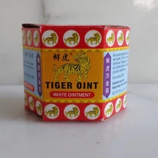 WHITE OINTMENT TIGER OINT for HEADACHE & PAIN MUSCLE RELIEF  19.4 G
