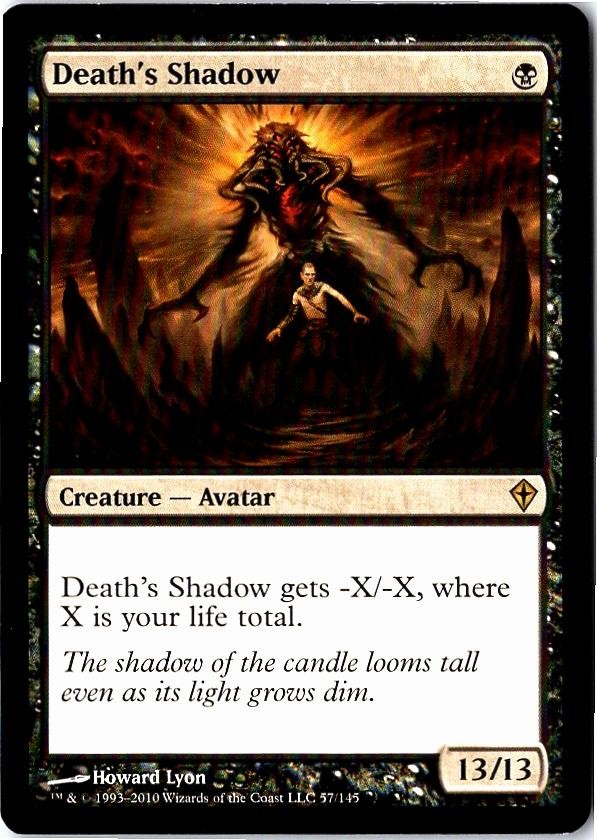 Death's Shadow 57 Worldwake Magic: The Gathering