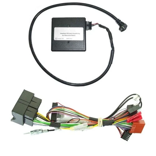 Kenwood CAW-KIMUN1 CAW-CKIMVW3 CAN Bus Steering Wheel Adapter Vehicle Info Set for VW a