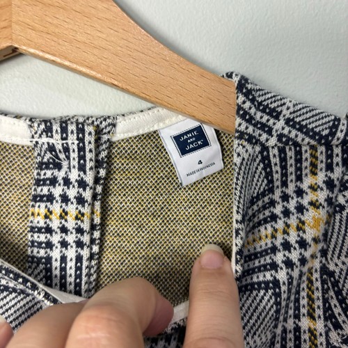 Janie and Jack Plaid Shift Dress - Picture 4 of 4