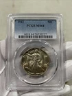 GRADED 1942 Walking Liberty Half Dollar PCGS MS64 Silver American Coin