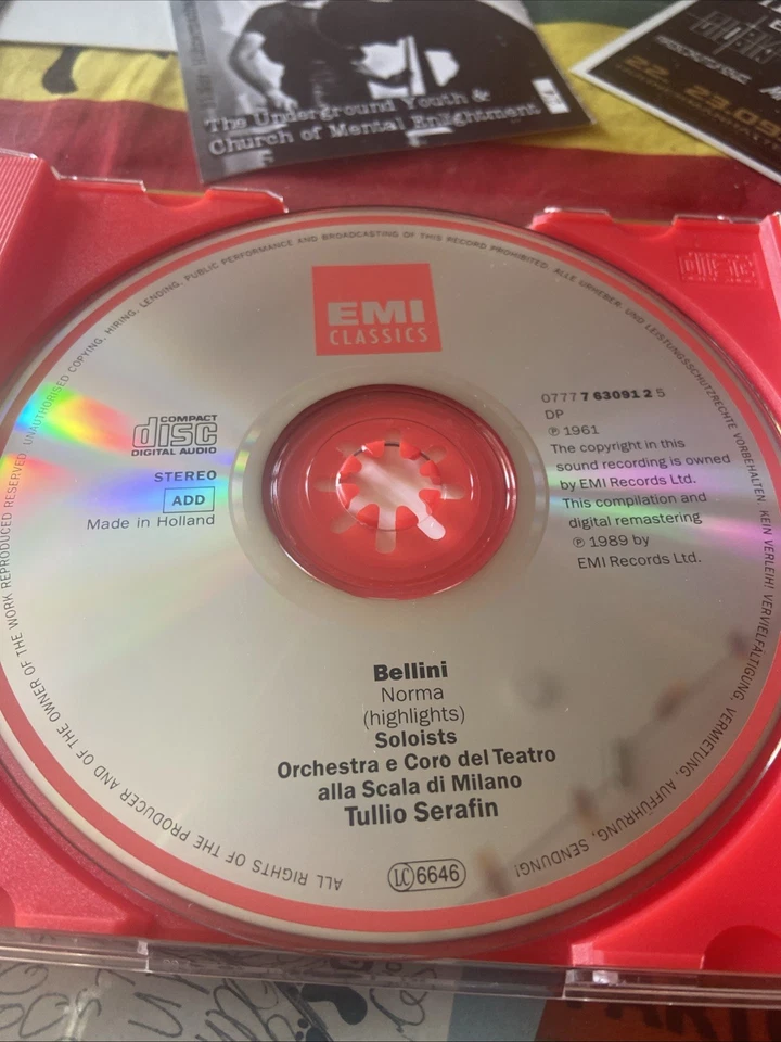 Bellini:Norma•Serafin, Highlights/Extraits/Querschnitt; Callas, EMI Classics - Bild 3 von 4