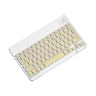 10inch Backlit Keyboard Bluetooth Protable  Mute Keyboard for Cell Phones3036