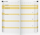 rido® idé® 70-46 830 006 Ersatzkalendarium Taschenkalender Modell M-Planer - 1 M