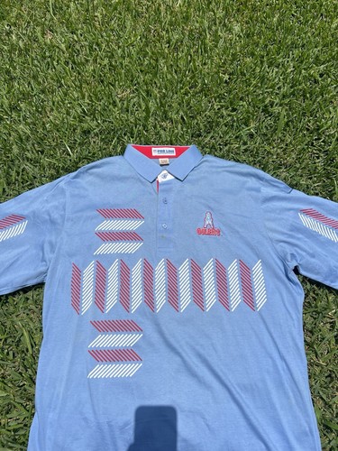 Vintage 90s Houston Oilers Shirt Pro Line by Antigua NFL Polo Mens XL NFL - Picture 6 of 9