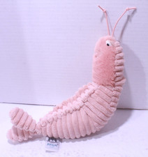 Sheldon Shrimp Jellycat London Retired Pink Plush Stuffed Animal Corduroy