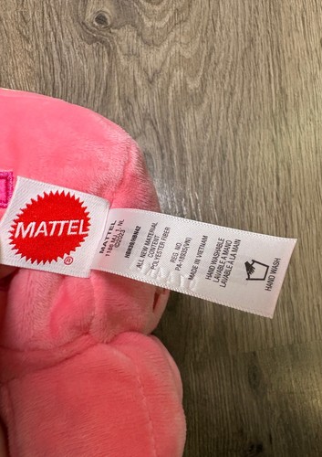 Peluche maiale Minecraft giocattolo di Mattel & Mojang - peluche morbido rosa - lungo 10" - Foto 7 di 9