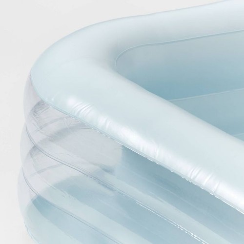 SUN SQUAD 6' X 22" DELUXE RECTANGULAR FAMILY POOL BLUE - - Scratch & Dent - Picture 4 of 5