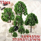 Model Trees Artificial Garden Landscape Layout Scale Miniature Scenery