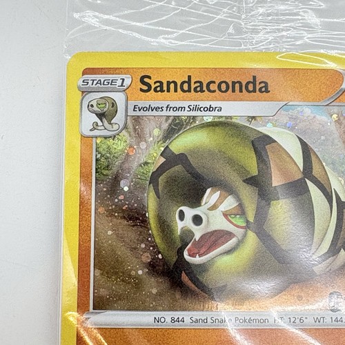 Pokémon Sandaconda GameStop Stamped Cosmo Holo Swirl PROMO 082/163 SEALED Card - Picture 5 of 10