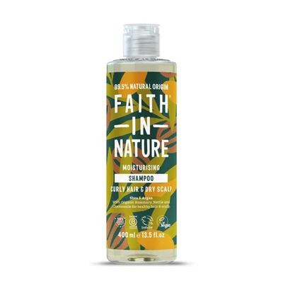 Natural Shea & Argan Shampoo Moisturising for Curly Hair & Dry Scalp Vegan & - Image 1 of 4