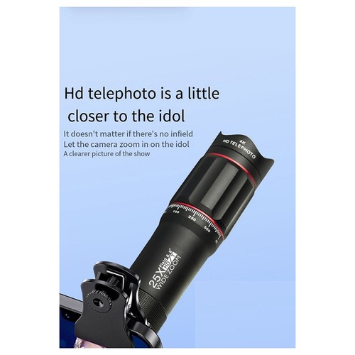 Outdoor 25x High-Definition Telephoto Lens Mobile Phone External Universal4903 - Zdjęcie 5 z 10