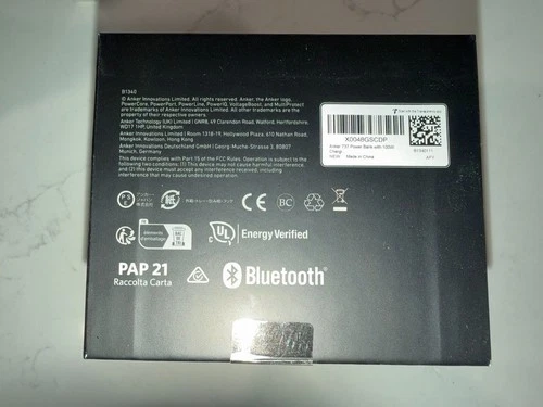 Anker 737 power bank B1340. New old Stock. Never Opened Original Box image 4