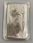 The Royal Mint 10ozt .999 Fine Silver Britannia Bar in plastic L23904