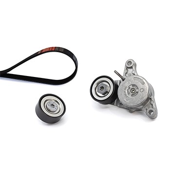 KEILRIPPENRIEMENSATZ K025PK1398 FÜR MINI N47 C20 A 2.0L N47 C16 A 1.6L 4cyl - Picture 2 of 8