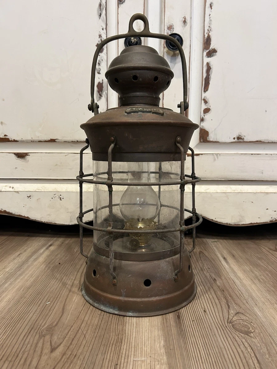 Nautical Oil Lamp In Antique Maritime Lamps & Lighting for sale | eBay