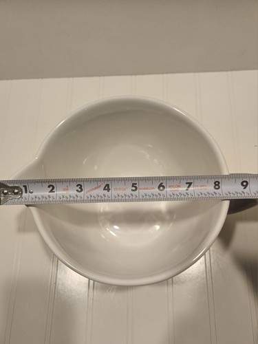 Core Kitchen Mixing Bowl Ceramic 8.5x4.5” Lavender & White - Picture 4 of 5