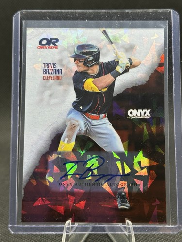 2024 Onyx Rips Cracked Ice Travis Bazzana Auto #/465 Guardians Rookie Prospect