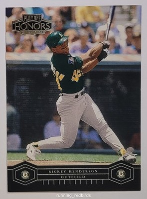 2004 Playoff Honors Rickey Henderson #149 HOF- Super Sharp- 10+ Items Ship FREE!