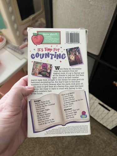 Barney Classic Collection VHS Tape Its Time For Counting - Picture 2 of 2