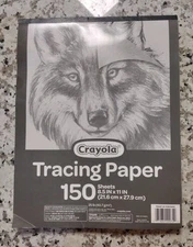 Crayola Tracing Paper 150 Sheets 8.5x11 inches