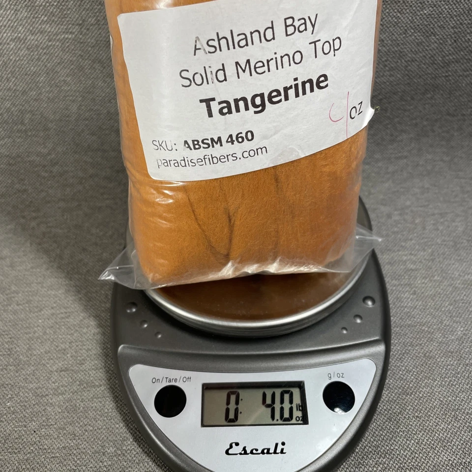 Yellow MIX Wool Merino Top Roving Fiber Solid Colors Spinning Felting 4 x 4oz Ea - Image 2 of 4