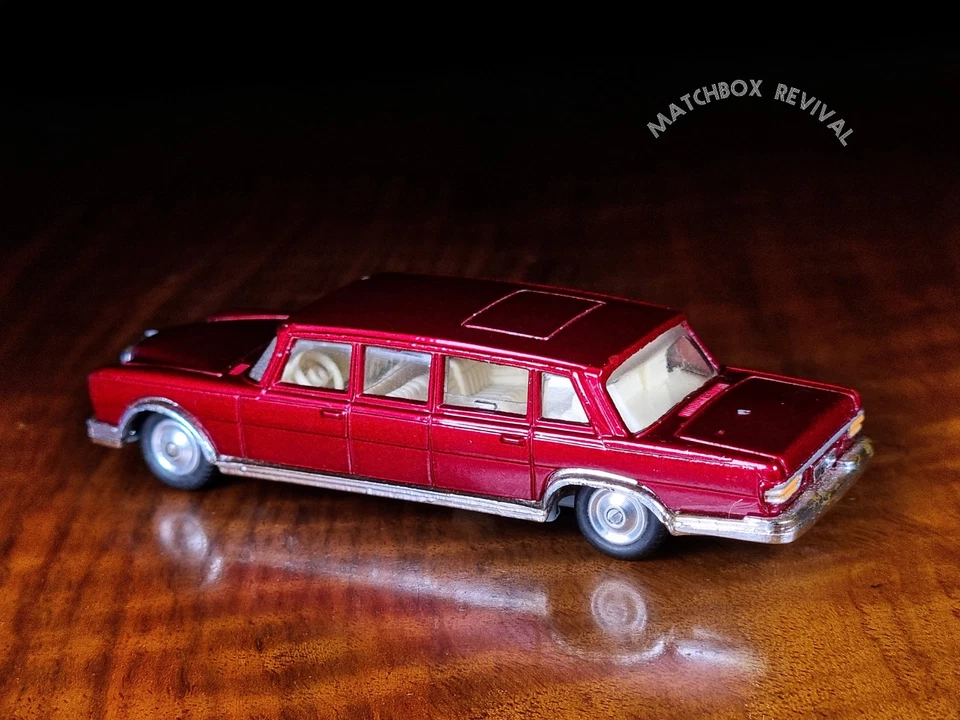 Vintage Corgi Toys 247 Mercedes Benz 600 Pullman & Original Box Model Car - Image 4 of 4