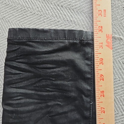 Smoke Rise Jeans Men's 38x32 Black Distressed Stretch Hand Crafted & Finished - Picture 20 of 23