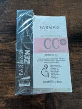 Farmasi CC Color Control Cream Foundation 1.7oz Medium03+Zen Mascara! Bundle