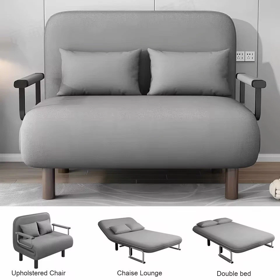 Foldable expandable Sofa Bed Couch 3 in 1 Lounge Cotton Chair space saving
Opens in a new window or 