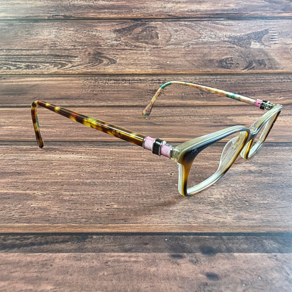 Gafas para mujer Lilly Pulitzer marrón floral ojo de gato SOLO MARCOS Foto 2 de 4